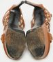 Yves Saint Laurent Vintage Pre-owned Leather sandals Brown Dames - Thumbnail 6