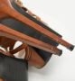 Yves Saint Laurent Vintage Pre-owned Leather sandals Brown Dames - Thumbnail 9