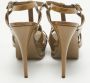 Yves Saint Laurent Vintage Pre-owned Leather sandals Brown Dames - Thumbnail 4