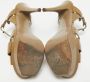 Yves Saint Laurent Vintage Pre-owned Leather sandals Brown Dames - Thumbnail 5