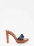 Yves Saint Laurent Vintage Pre-owned Leather sandals Brown Dames - Thumbnail 2