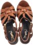 Yves Saint Laurent Vintage Pre-owned Leather sandals Brown Dames - Thumbnail 3