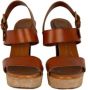Yves Saint Laurent Vintage Pre-owned Leather sandals Brown Dames - Thumbnail 2