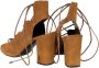 Yves Saint Laurent Vintage Pre-owned Leather sandals Brown Dames - Thumbnail 3