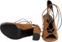 Yves Saint Laurent Vintage Pre-owned Leather sandals Brown Dames - Thumbnail 4