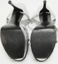 Yves Saint Laurent Vintage Pre-owned Leather sandals Gray Dames - Thumbnail 8