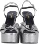 Yves Saint Laurent Vintage Pre-owned Leather sandals Gray Dames - Thumbnail 3