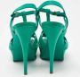 Yves Saint Laurent Vintage Pre-owned Leather sandals Green Dames - Thumbnail 5