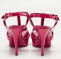 Yves Saint Laurent Vintage Pre-owned Leather sandals Pink Dames - Thumbnail 5