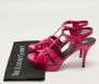 Yves Saint Laurent Vintage Pre-owned Leather sandals Pink Dames - Thumbnail 9