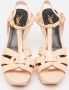 Yves Saint Laurent Vintage Pre-owned Leather sandals Pink Dames - Thumbnail 3