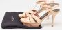 Yves Saint Laurent Vintage Pre-owned Leather sandals Pink Dames - Thumbnail 9