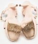 Yves Saint Laurent Vintage Pre-owned Leather sandals Pink Dames - Thumbnail 6