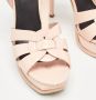 Yves Saint Laurent Vintage Pre-owned Leather sandals Pink Dames - Thumbnail 9