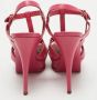 Yves Saint Laurent Vintage Pre-owned Leather sandals Pink Dames - Thumbnail 5