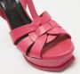 Yves Saint Laurent Vintage Pre-owned Leather sandals Pink Dames - Thumbnail 7