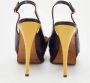 Yves Saint Laurent Vintage Pre-owned Leather sandals Purple Dames - Thumbnail 5