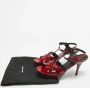 Yves Saint Laurent Vintage Pre-owned Leather sandals Red Dames - Thumbnail 9