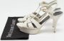 Yves Saint Laurent Vintage Pre-owned Leather sandals White Dames - Thumbnail 9