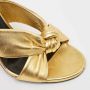 Yves Saint Laurent Vintage Pre-owned Leather sandals Yellow Dames - Thumbnail 6