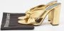 Yves Saint Laurent Vintage Pre-owned Leather sandals Yellow Dames - Thumbnail 8