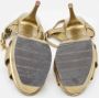 Yves Saint Laurent Vintage Pre-owned Leather sandals Yellow Dames - Thumbnail 6