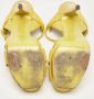 Yves Saint Laurent Vintage Pre-owned Leather sandals Yellow Dames - Thumbnail 5