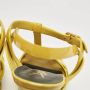 Yves Saint Laurent Vintage Pre-owned Leather sandals Yellow Dames - Thumbnail 7