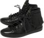 Yves Saint Laurent Vintage Pre-owned Leather sneakers Black Dames - Thumbnail 3