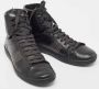 Yves Saint Laurent Vintage Pre-owned Leather sneakers Black Heren - Thumbnail 3