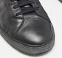 Yves Saint Laurent Vintage Pre-owned Leather sneakers Black Heren - Thumbnail 7