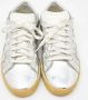 Yves Saint Laurent Vintage Pre-owned Leather sneakers Gray Dames - Thumbnail 3