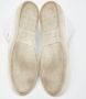 Yves Saint Laurent Vintage Pre-owned Leather sneakers White Dames - Thumbnail 6