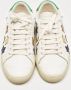 Yves Saint Laurent Vintage Pre-owned Leather sneakers White Dames - Thumbnail 3