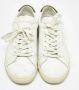 Yves Saint Laurent Vintage Pre-owned Leather sneakers White Dames - Thumbnail 3