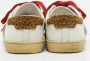 Yves Saint Laurent Vintage Pre-owned Leather sneakers White Dames - Thumbnail 5