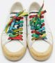 Yves Saint Laurent Vintage Pre-owned Leather sneakers White Dames - Thumbnail 3