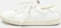 Yves Saint Laurent Vintage Pre-owned Leather sneakers White Dames - Thumbnail 2