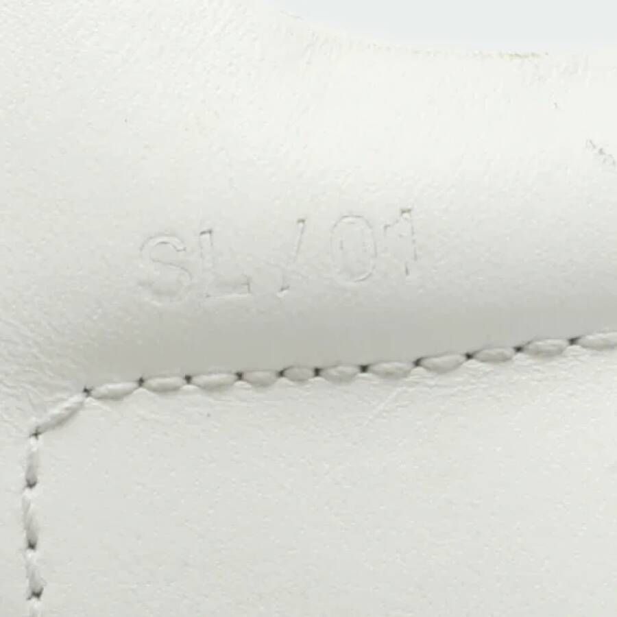 Yves Saint Laurent Vintage Pre-owned Leather sneakers White Dames