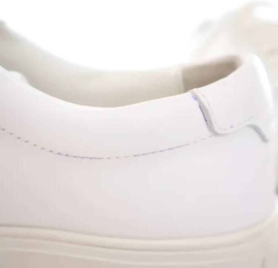 Yves Saint Laurent Vintage Pre-owned Leather sneakers White Dames