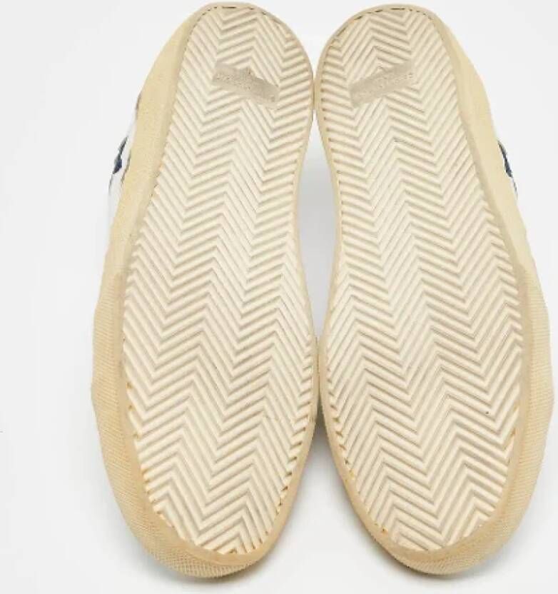 Yves Saint Laurent Vintage Pre-owned Leather sneakers White Heren
