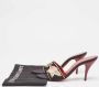 Yves Saint Laurent Vintage Pre-owned Satin sandals Black Dames - Thumbnail 9