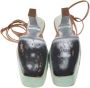 Yves Saint Laurent Vintage Pre-owned Satin sandals Brown Dames - Thumbnail 5