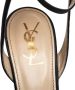 Yves Saint Laurent Vintage Pre-owned Satin sandals Gray Dames - Thumbnail 6