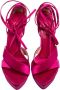 Yves Saint Laurent Vintage Pre-owned Satin sandals Pink Dames - Thumbnail 2
