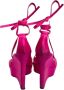 Yves Saint Laurent Vintage Pre-owned Satin sandals Pink Dames - Thumbnail 4