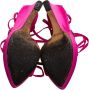 Yves Saint Laurent Vintage Pre-owned Satin sandals Pink Dames - Thumbnail 5