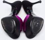 Yves Saint Laurent Vintage Pre-owned Satin sandals Purple Dames - Thumbnail 6