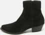 Yves Saint Laurent Vintage Pre-owned Suede boots Black Dames - Thumbnail 2