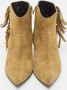 Yves Saint Laurent Vintage Pre-owned Suede boots Brown Dames - Thumbnail 3